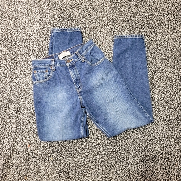 Levi Strauss Signature Relaxed fit 675 Mom Jean - Picture 1 of 6